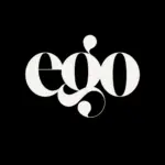 Black White Minimal Simple Modern Creative Studio Ego Logo (1)
