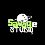 Neon Green and Black Graffiti Urban Grunge Logo